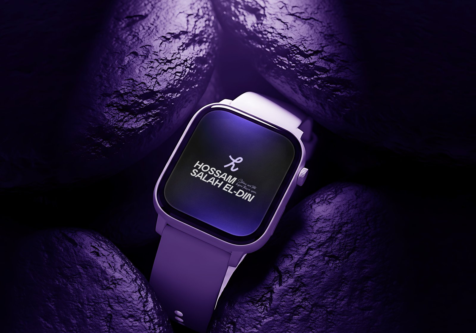 Hossam Salah El-Din smartwatch interface display