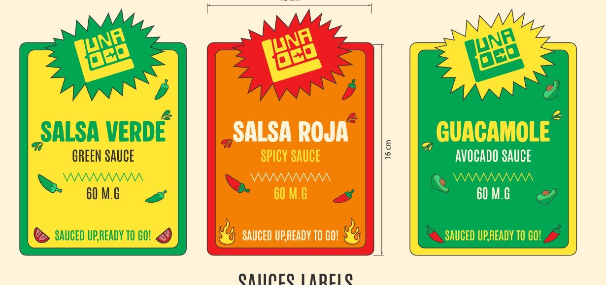 Sauce labels