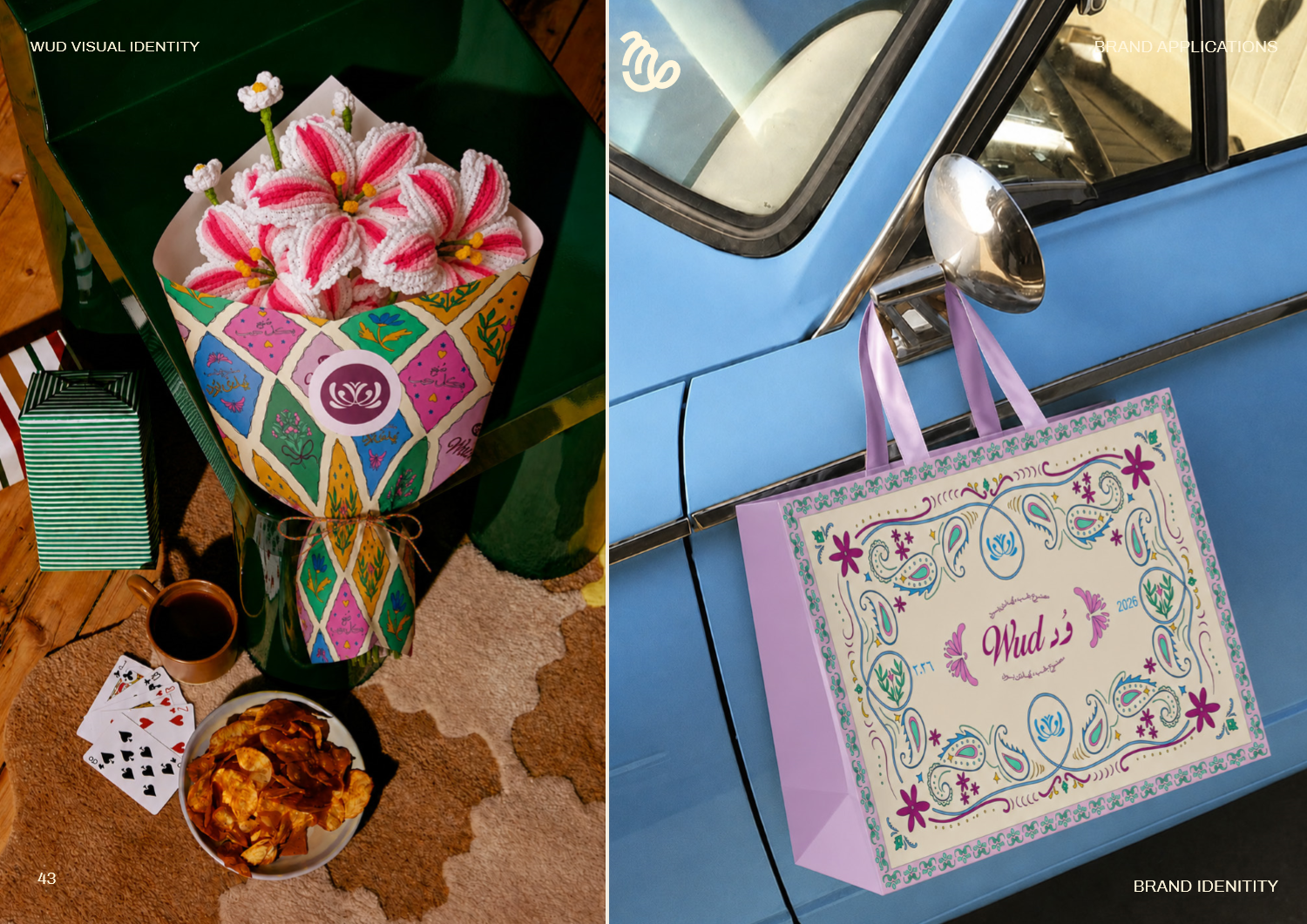 WUD woven tote bag and classic car aesthetic
