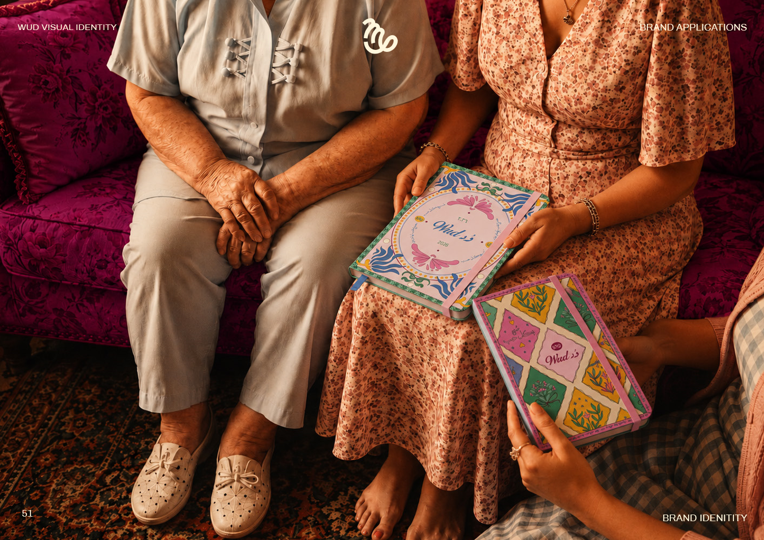 Three generations sharing WUD notebooks